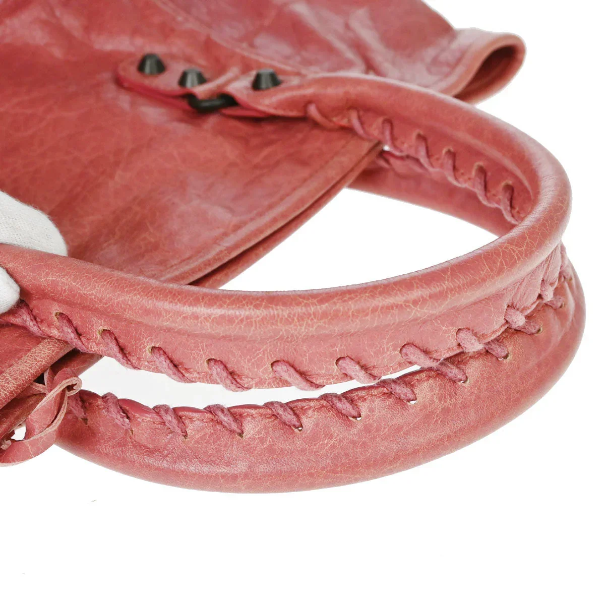 Balenciaga Pink The Sunday Tote Handbag - Image 7