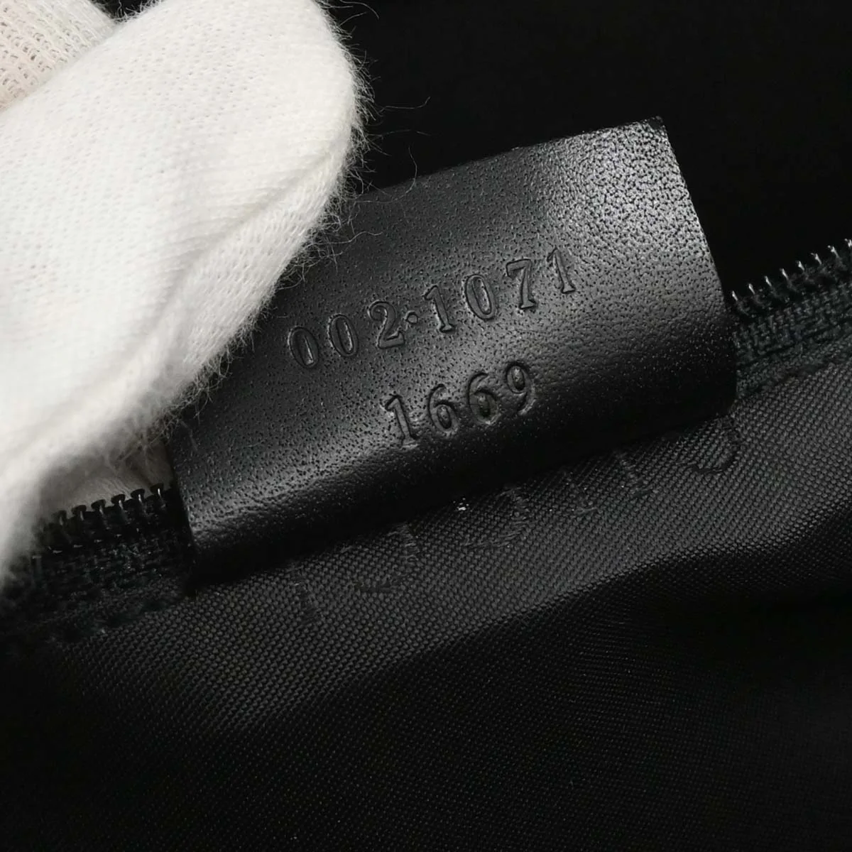 Gucci Black GG Jackie Handbag - Image 10