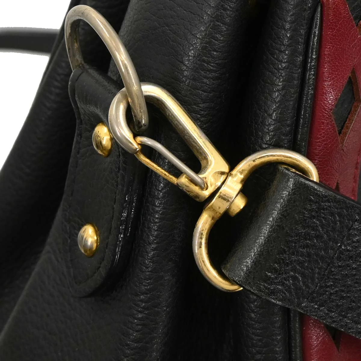 Yves Saint Laurent Black 2way Bucket Bag - Image 3