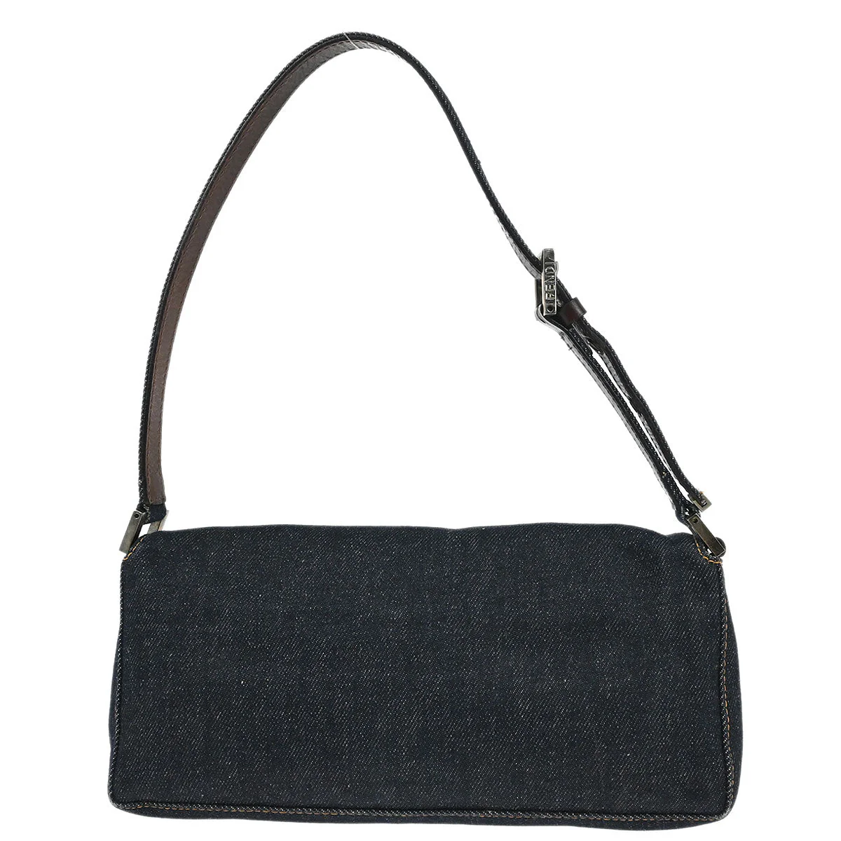 Fendi Navy Denim Handbag - Image 2