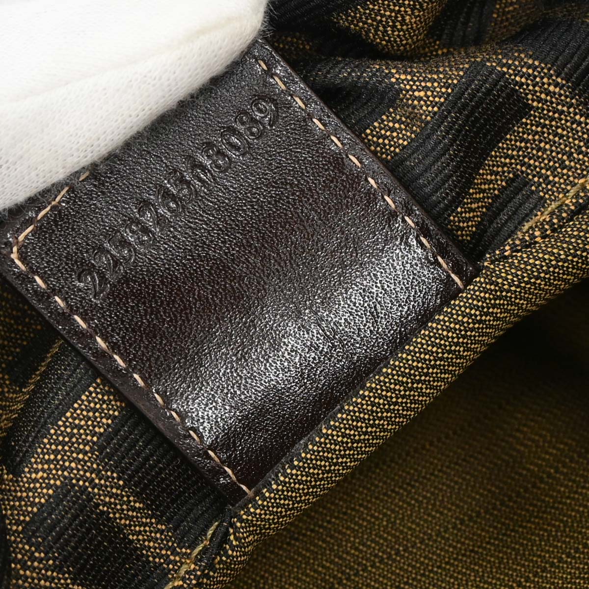 Fendi Brown Zucca Shoulder Bag - Image 9