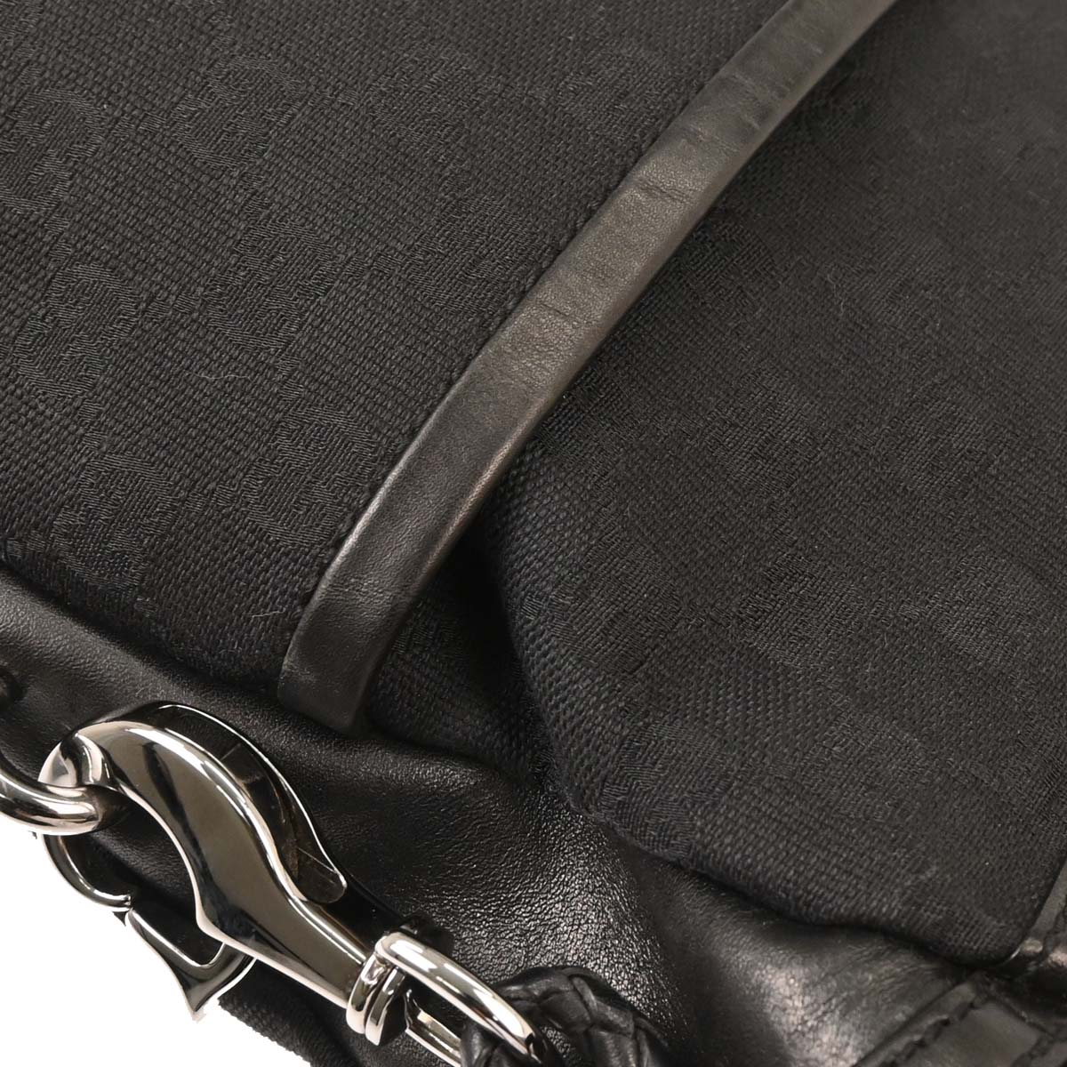 Gucci Black GG Shoulder Bag - Image 5