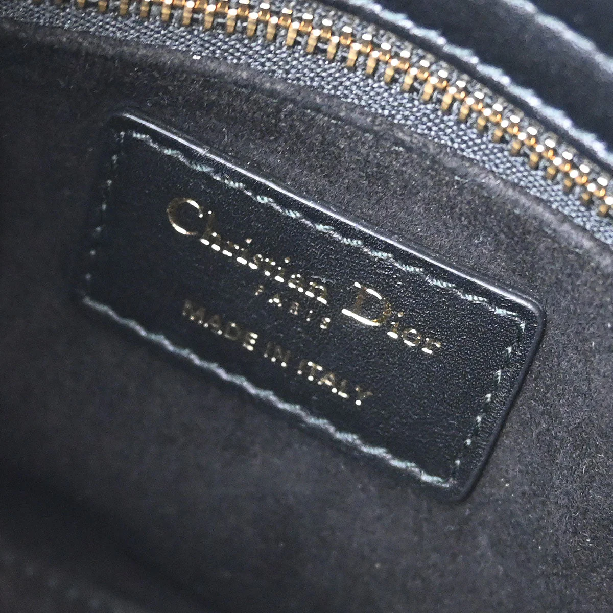 Christian Dior Black Small Lady Dior Playing Cards 2way Shoulder Handbag - Image 9