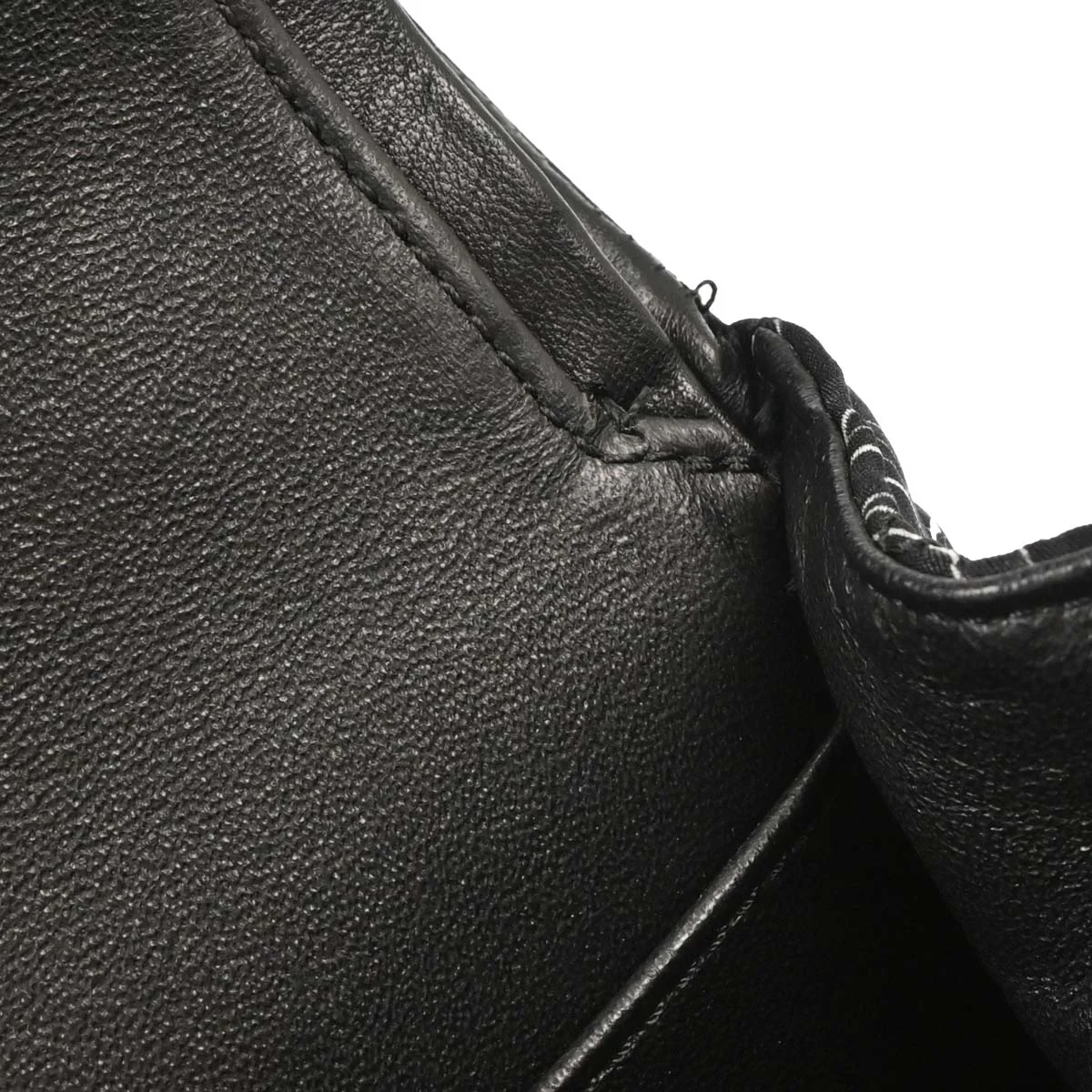 Chanel 2016-2017 Black Satin Airline Medium Classic Double Flap Shoulder Bag - Image 8