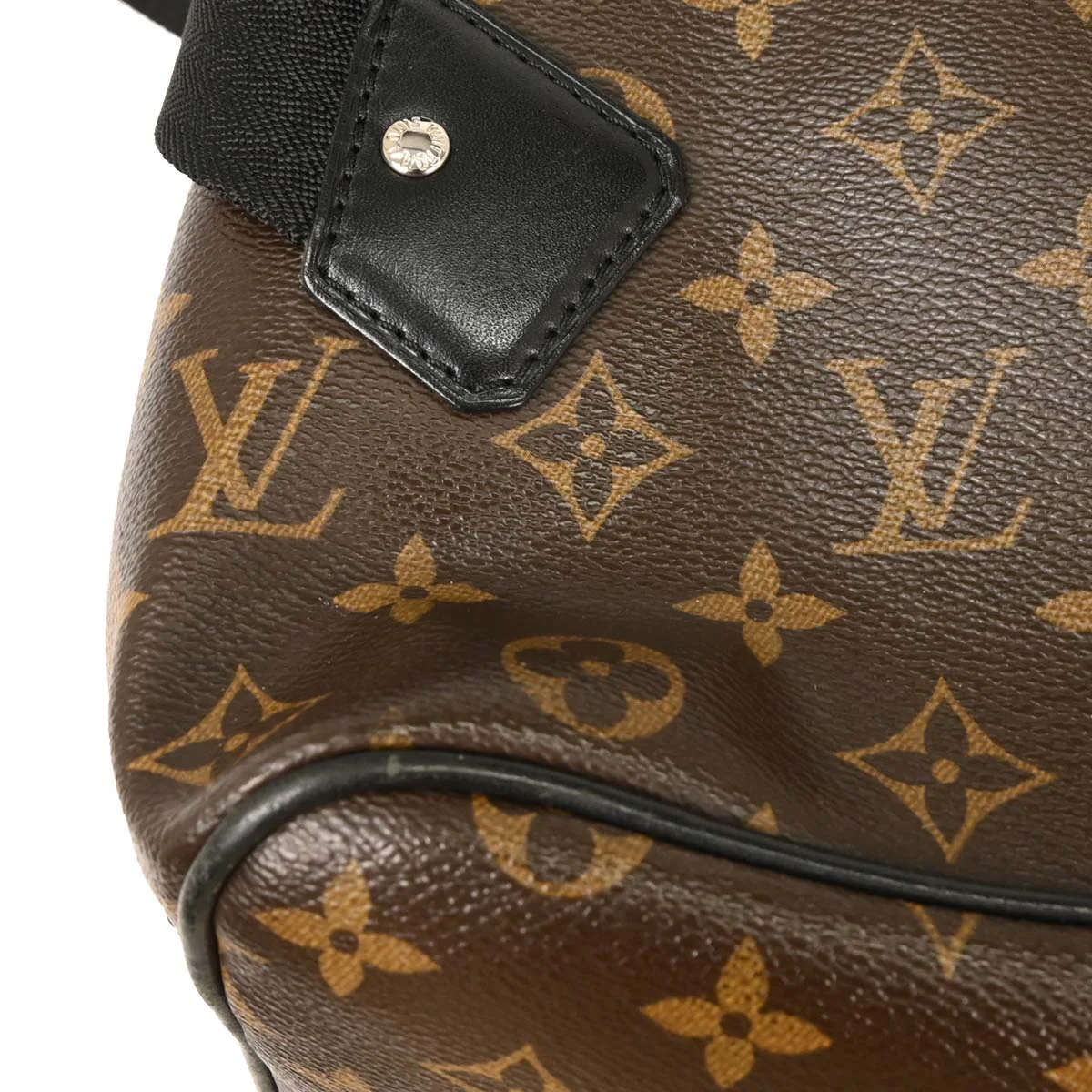 Louis Vuitton 2012 Monogram Macassar Parc Backpack M40637 - Image 4