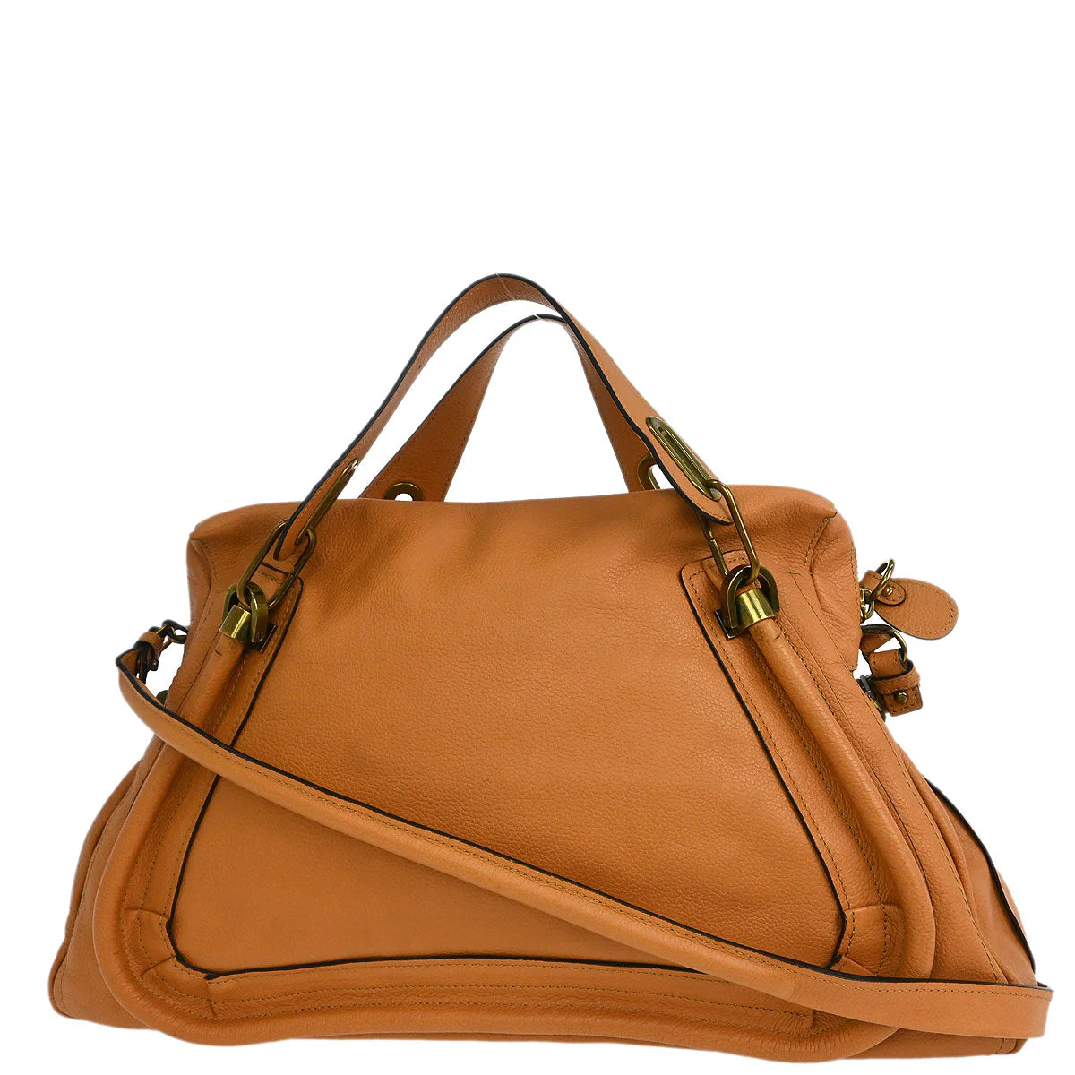 Chloe Beige Paraty 2way Shoulder Handbag - Image 2