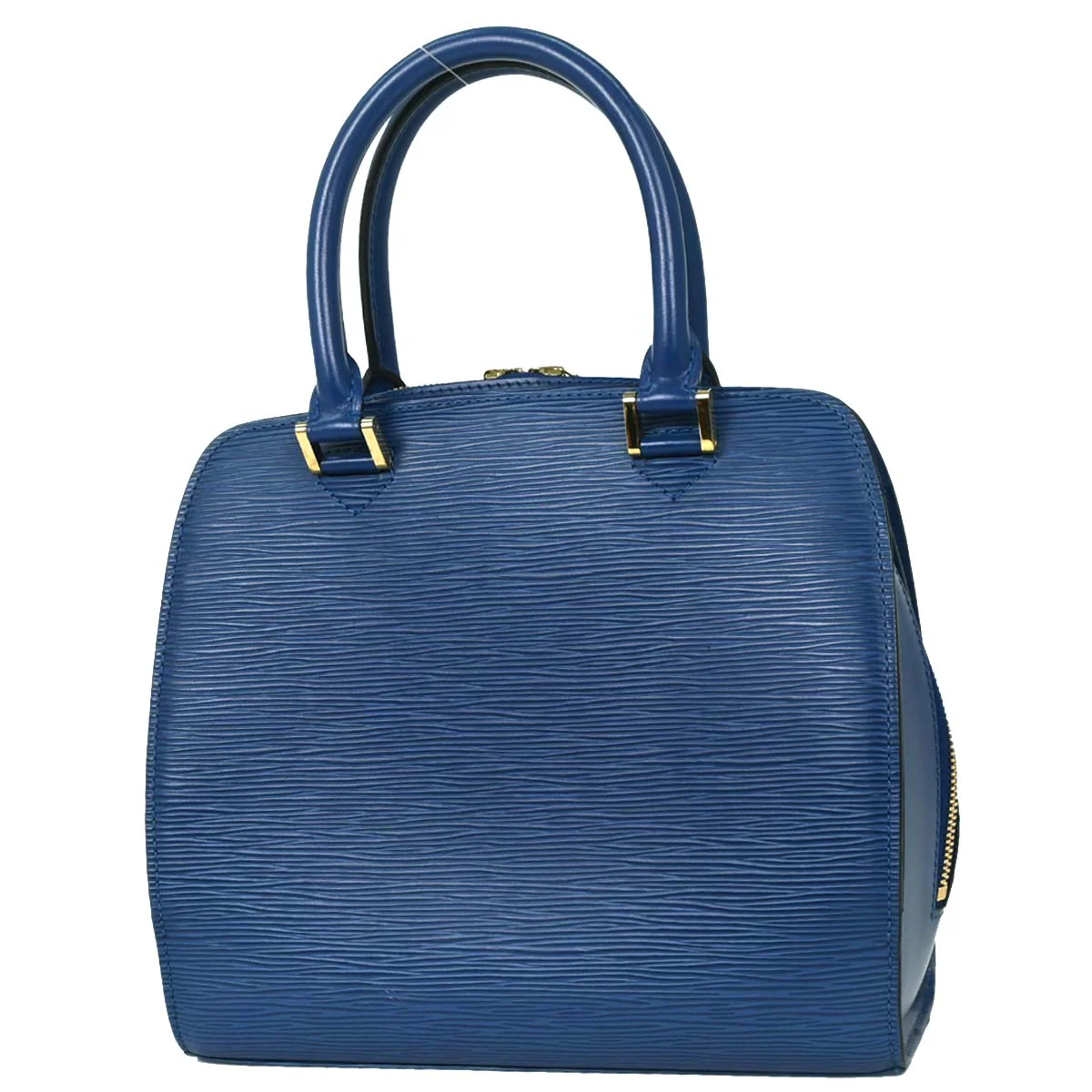 Louis Vuitton 1998 Blue Epi Pont Neuf Handbag M52055 - Image 2