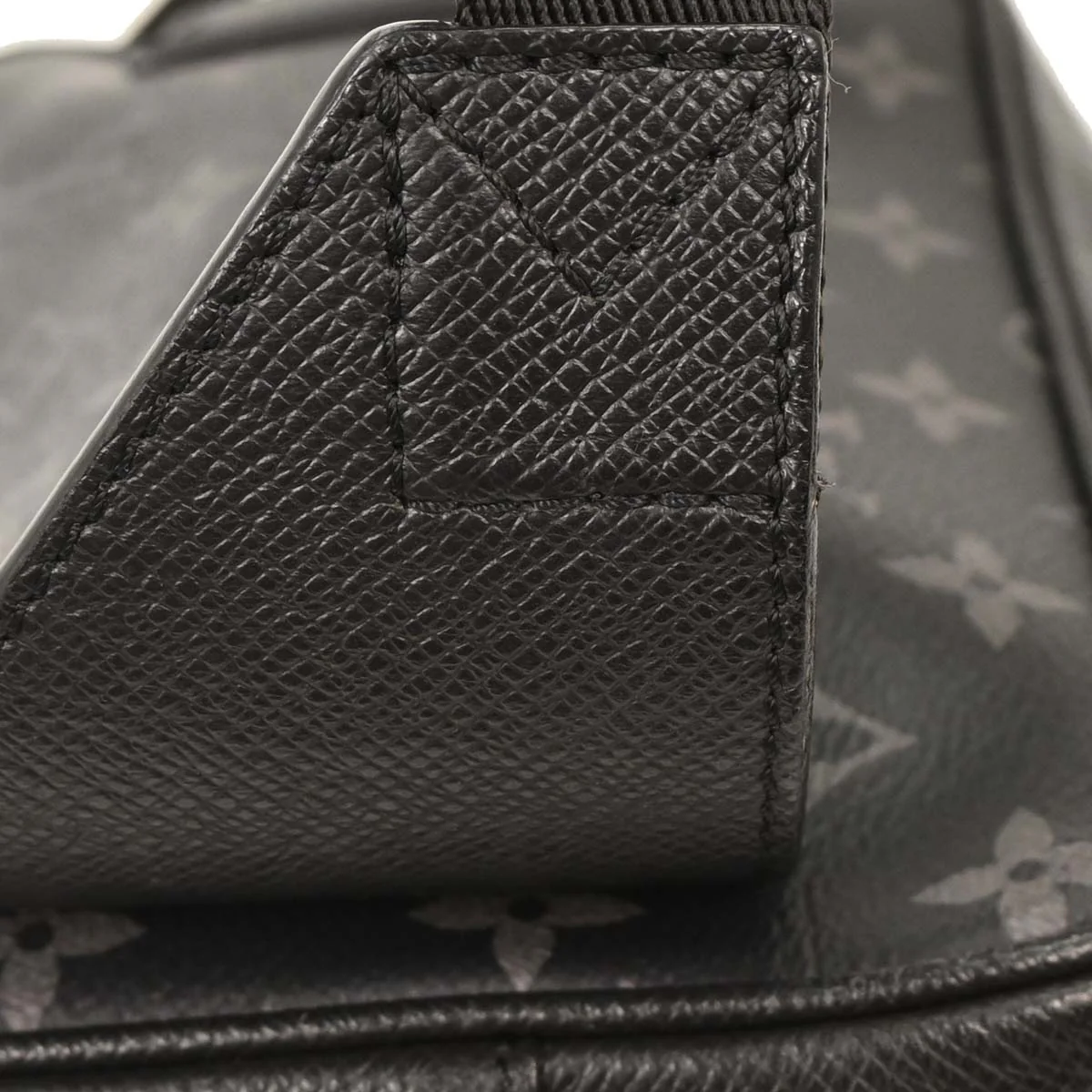 Louis Vuitton 2019 Monogram Eclipse Taigalama Bum Bag M30245 - Image 6