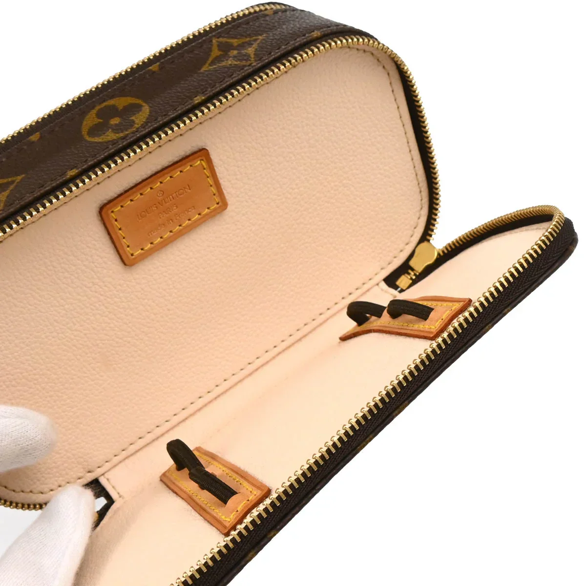 Louis Vuitton 2002 Monogram Trousse Brush PM Pouch M47510 - Image 3