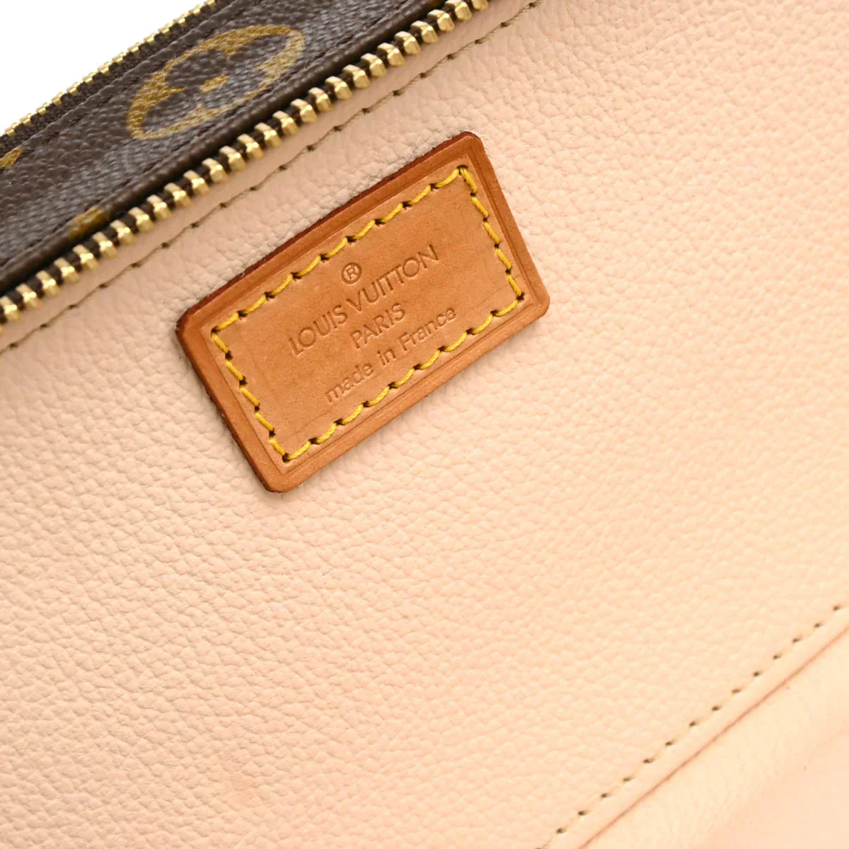 Louis Vuitton 2002 Monogram Trousse Brush PM Pouch M47510 - Image 6
