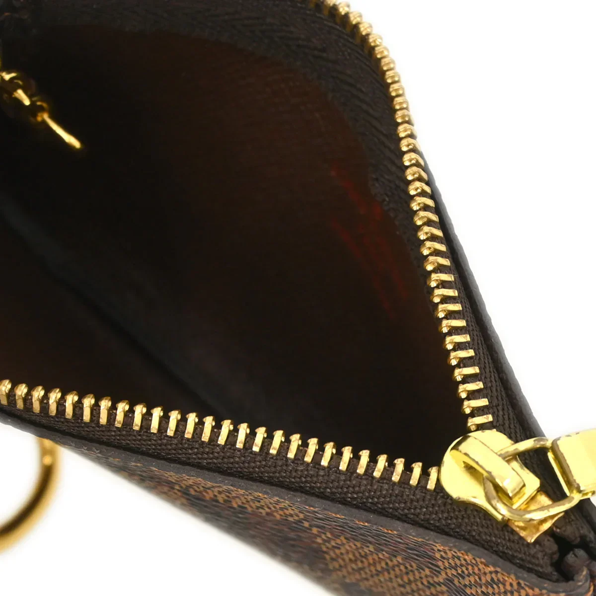 Louis Vuitton 2004 Damier Pochette Cles Coin Case Wallet Purse N62658 - Image 5
