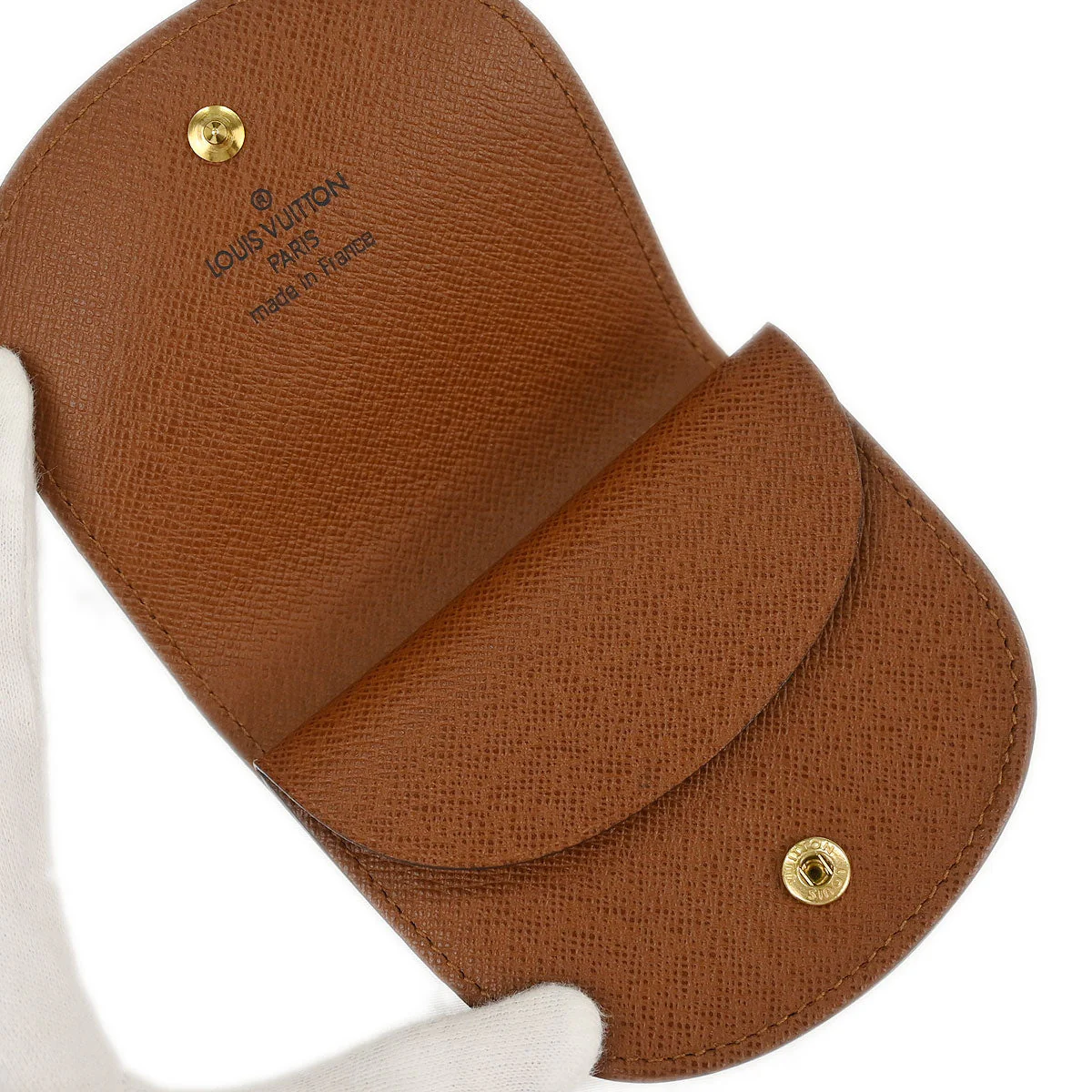 Louis Vuitton Porte Monnaie Gousset Coin Case Wallet M61970 - Image 5