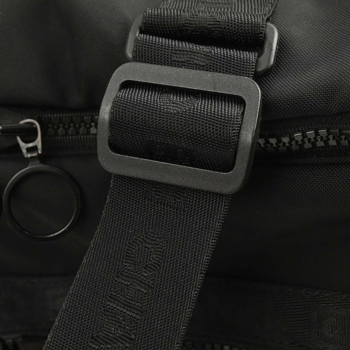 Chanel 2001-2003 Black Nylon Sport Line Duffle Gym Handbag - Image 6