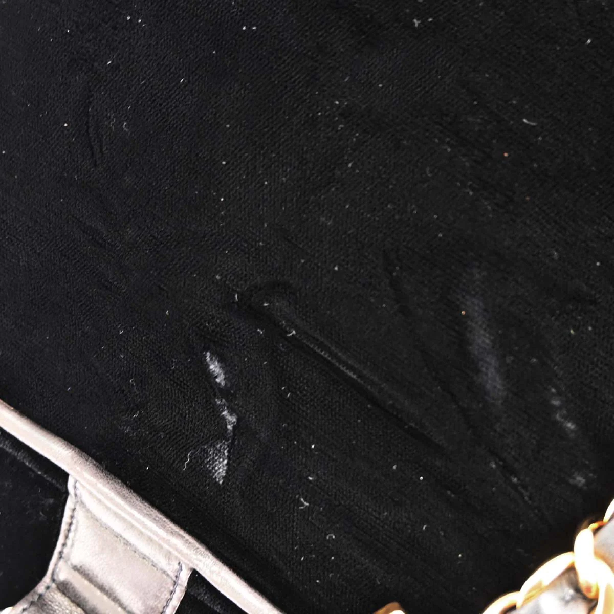 Chanel 1991-1994 Black Velvet Lambskin Backpack - Image 5
