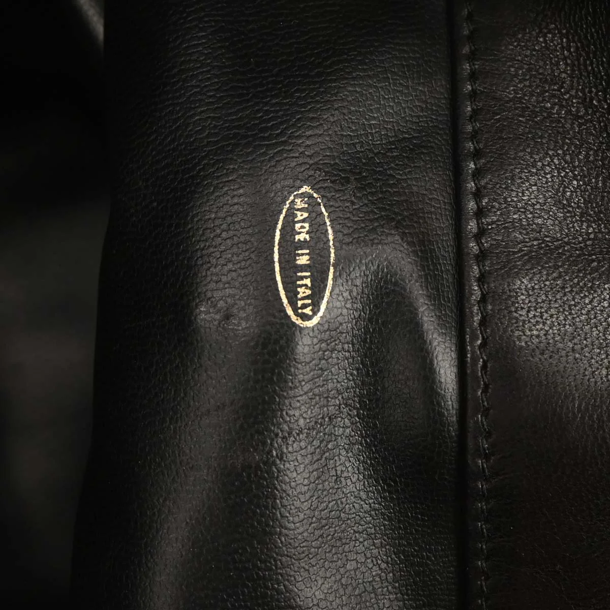 Chanel 1991-1994 Black Velvet Lambskin Backpack - Image 9