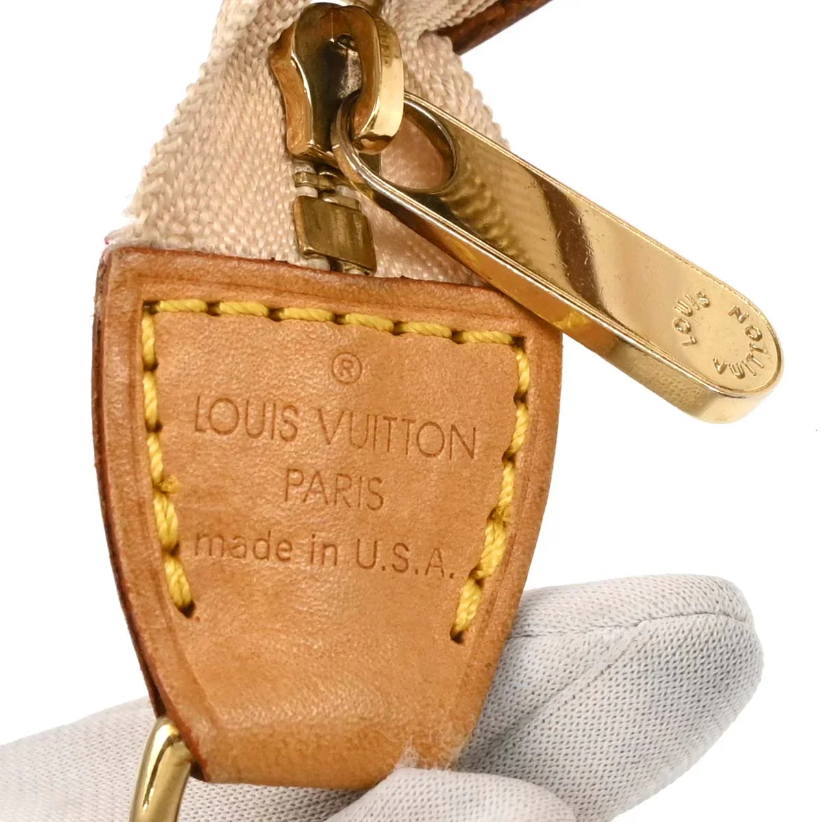 Louis Vuitton 2004 Multicolor Pochette Accessoires Handbag M92649 - Image 9