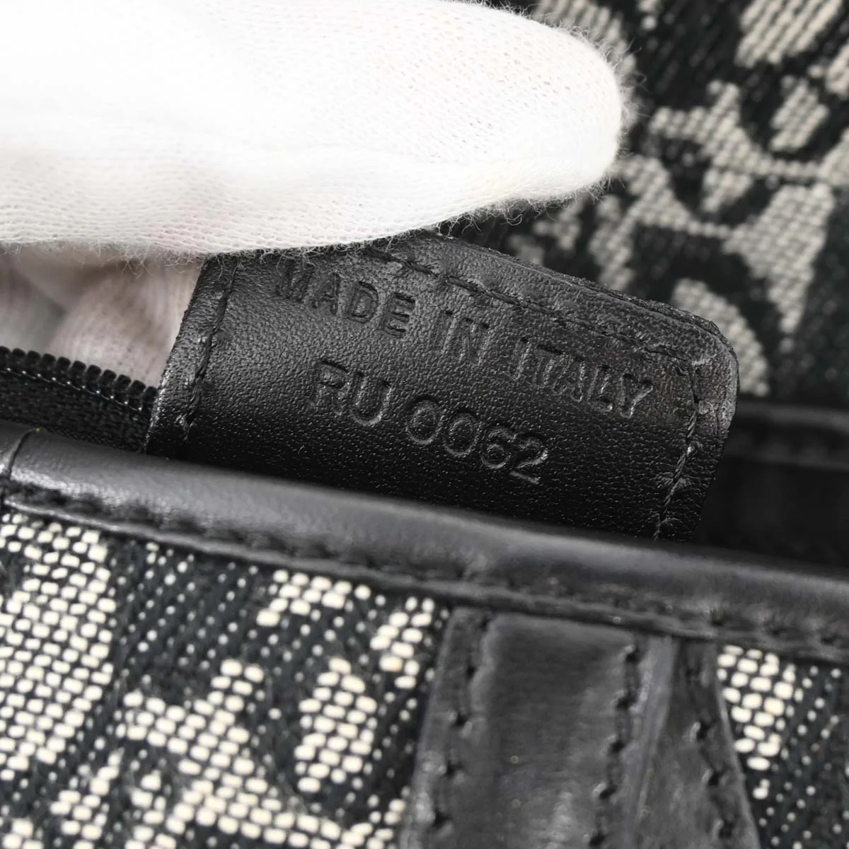 Christian Dior 2002 Black Trotter Saddle Handbag - Image 10