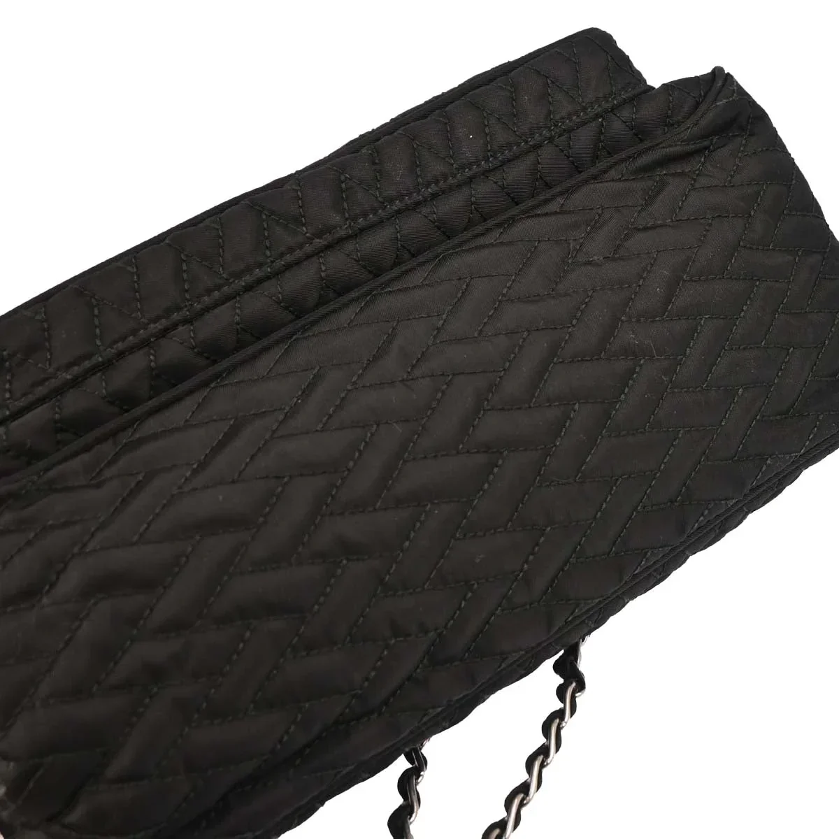 Prada Black Nylon Shoulder Bag - Image 4
