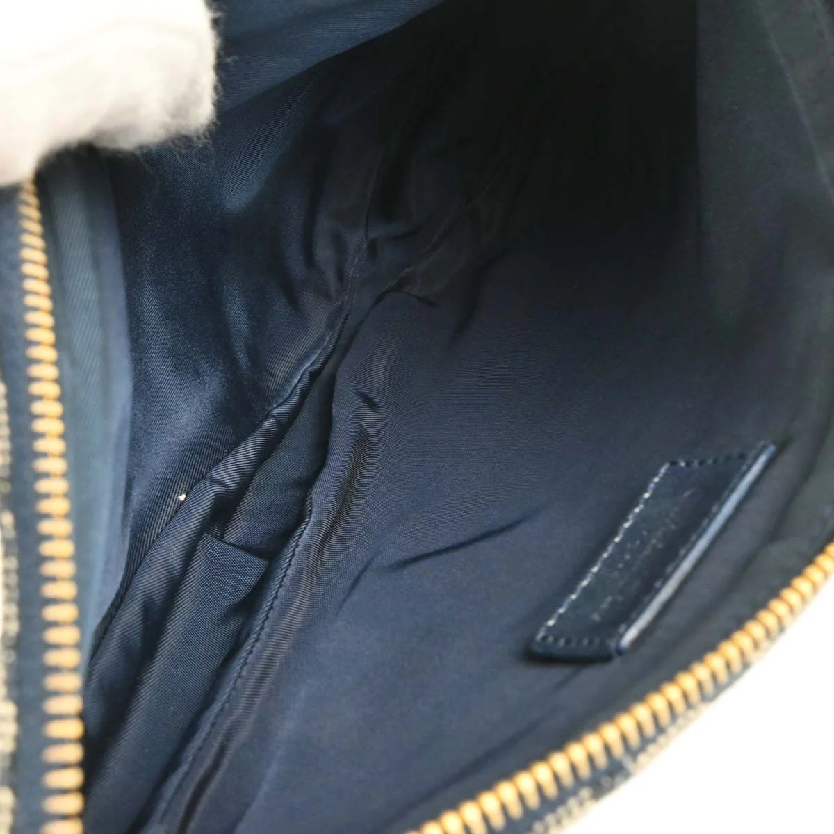 Christian Dior 2001 Navy Trotter Saddle Handbag - Image 8
