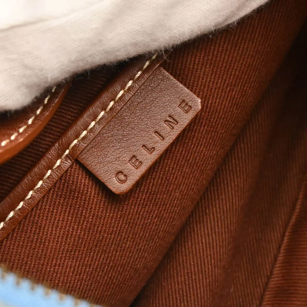 Celine Suede C Macadam Hobo Bag - Image 10