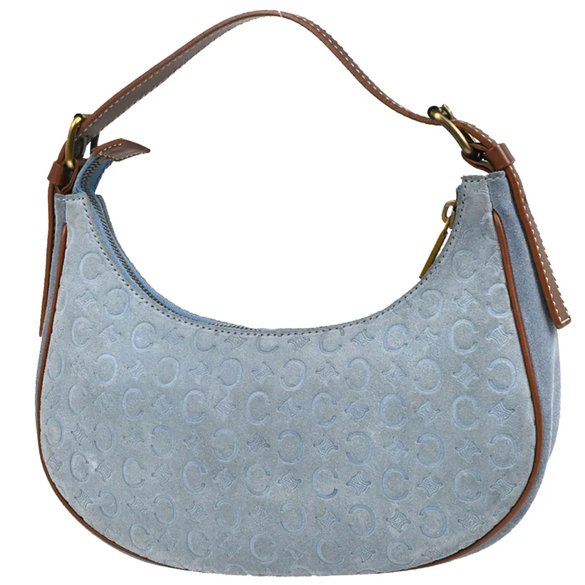 Celine Suede C Macadam Hobo Bag - Image 3