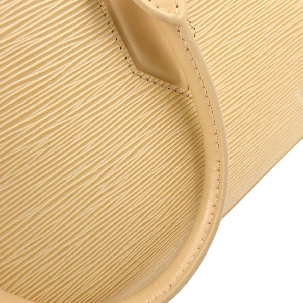 Louis Vuitton 2002 White Epi Jasmin Handbag M5208A - Image 6