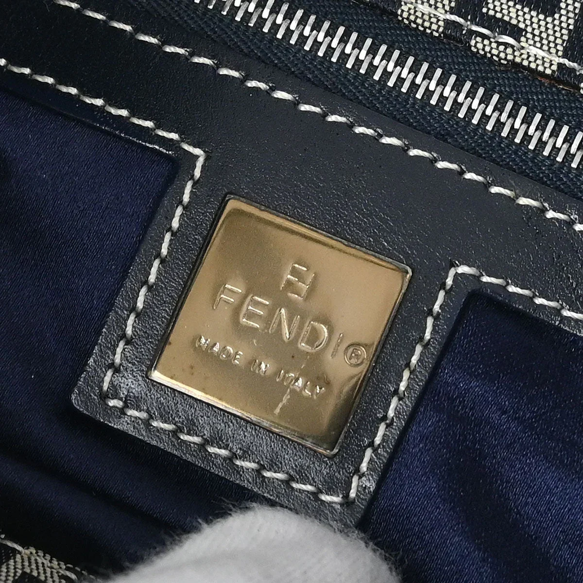 Fendi 2000 Zucchino Tote Bag - Image 9