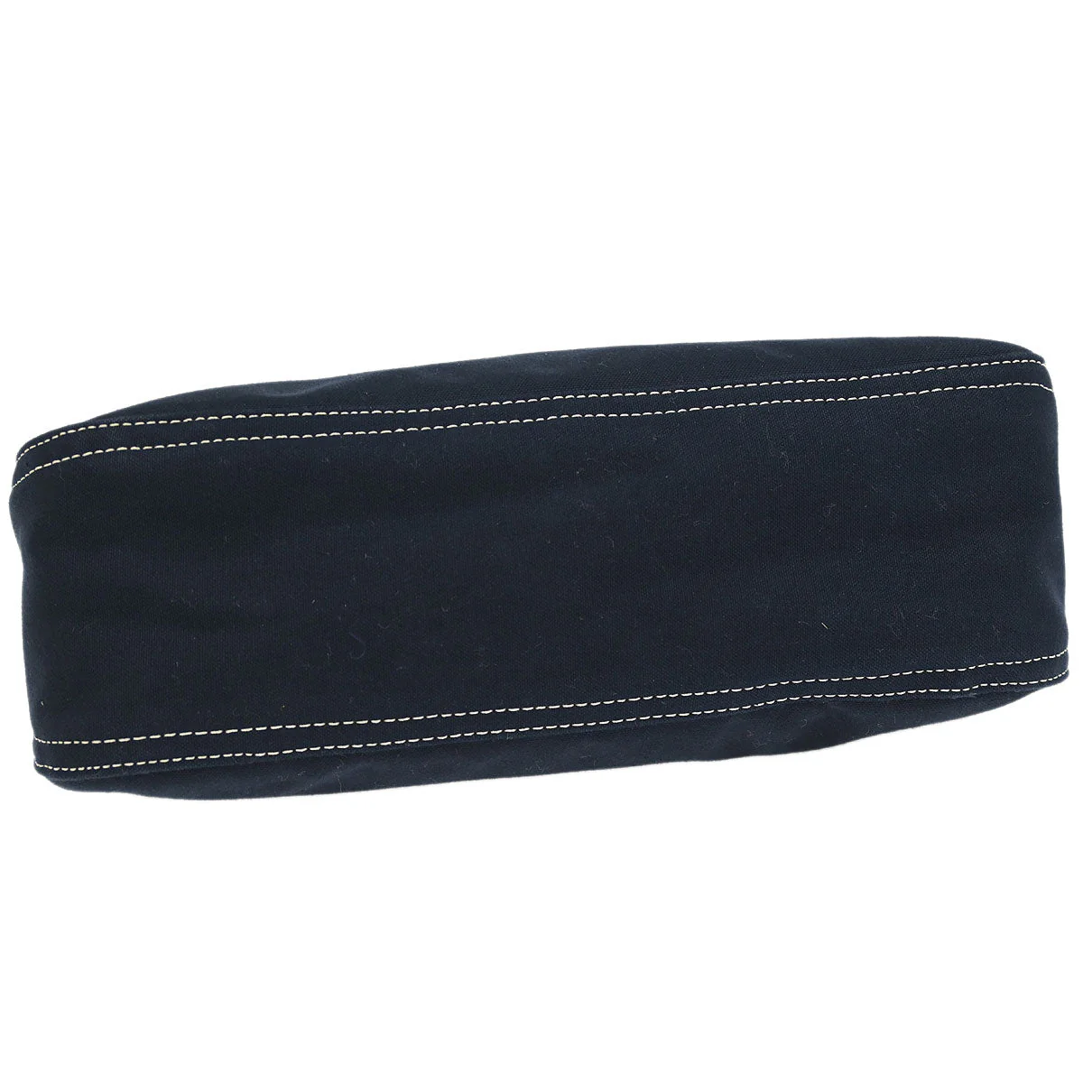 Fendi Navy Canvas Handbag - Image 3