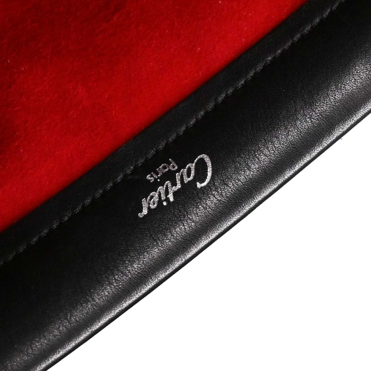 Cartier Black Leather Trinity Handbag - Image 9
