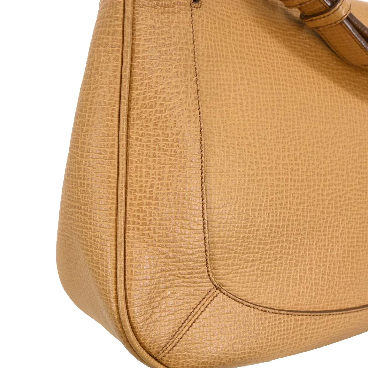 Loewe Beige Leather Shoulder Bag - Image 3