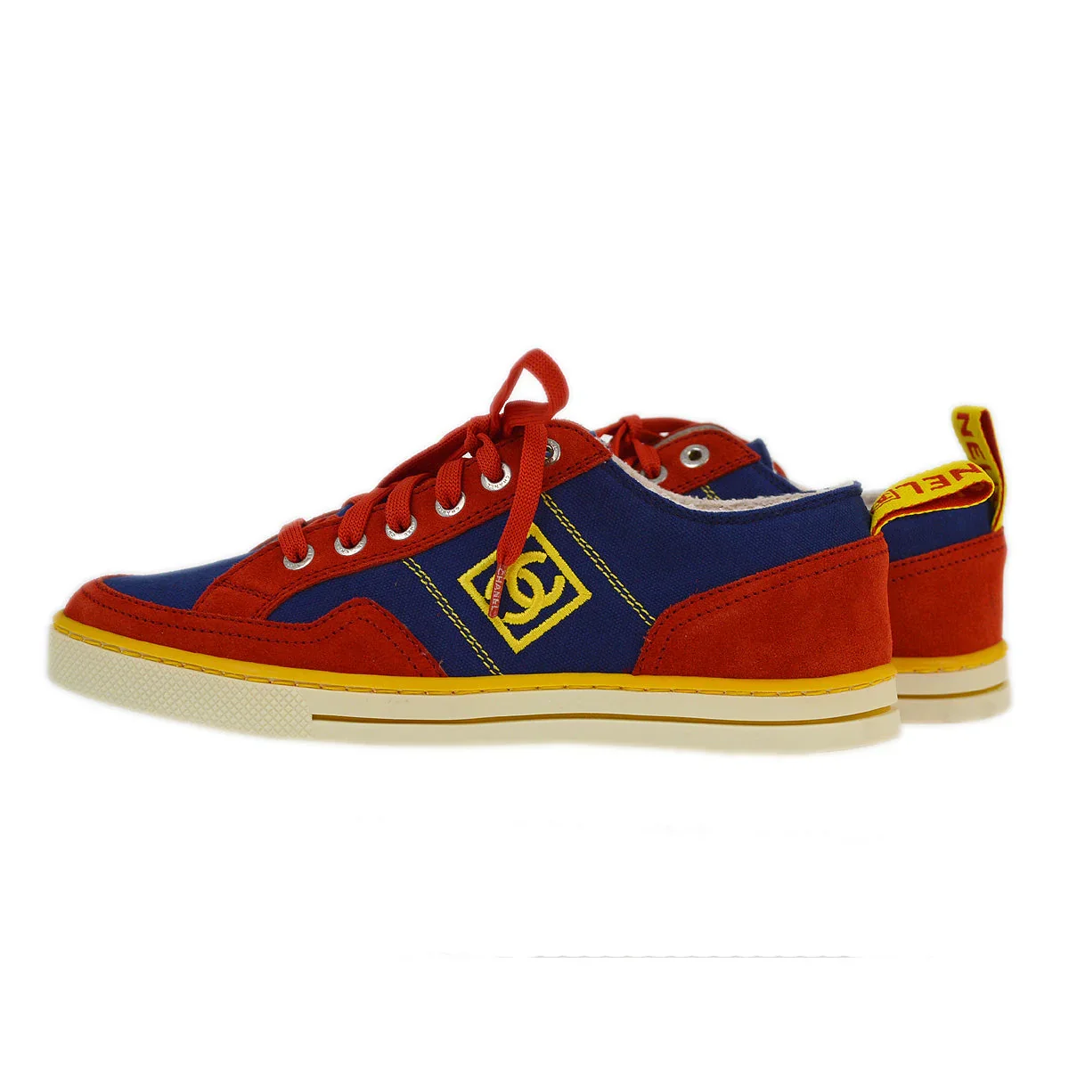 Chanel Blue Sport Line Shoes Sneakers #36 - Image 2