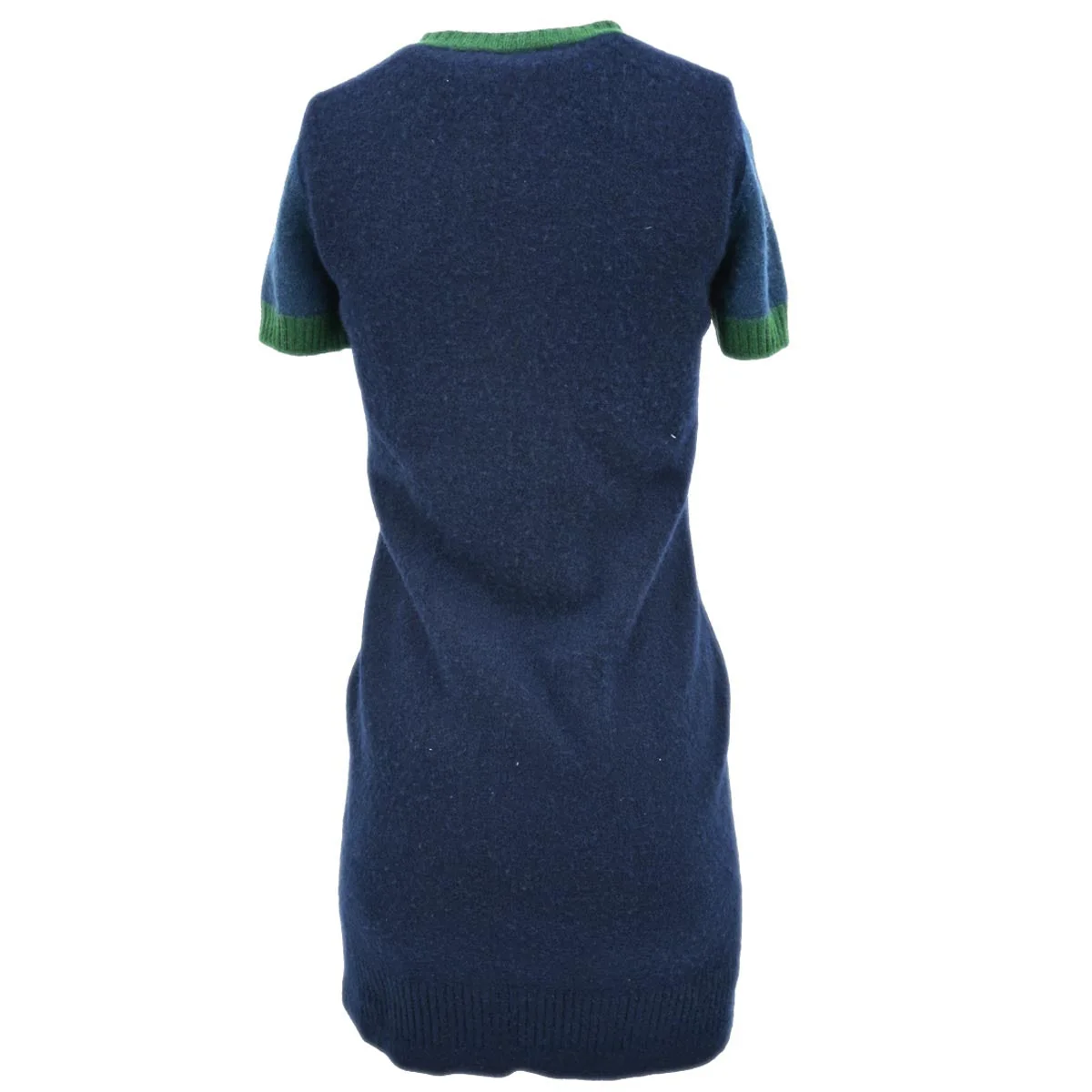 Chanel 2011-2012 Short Sleeve Dress Navy #38 - Image 2