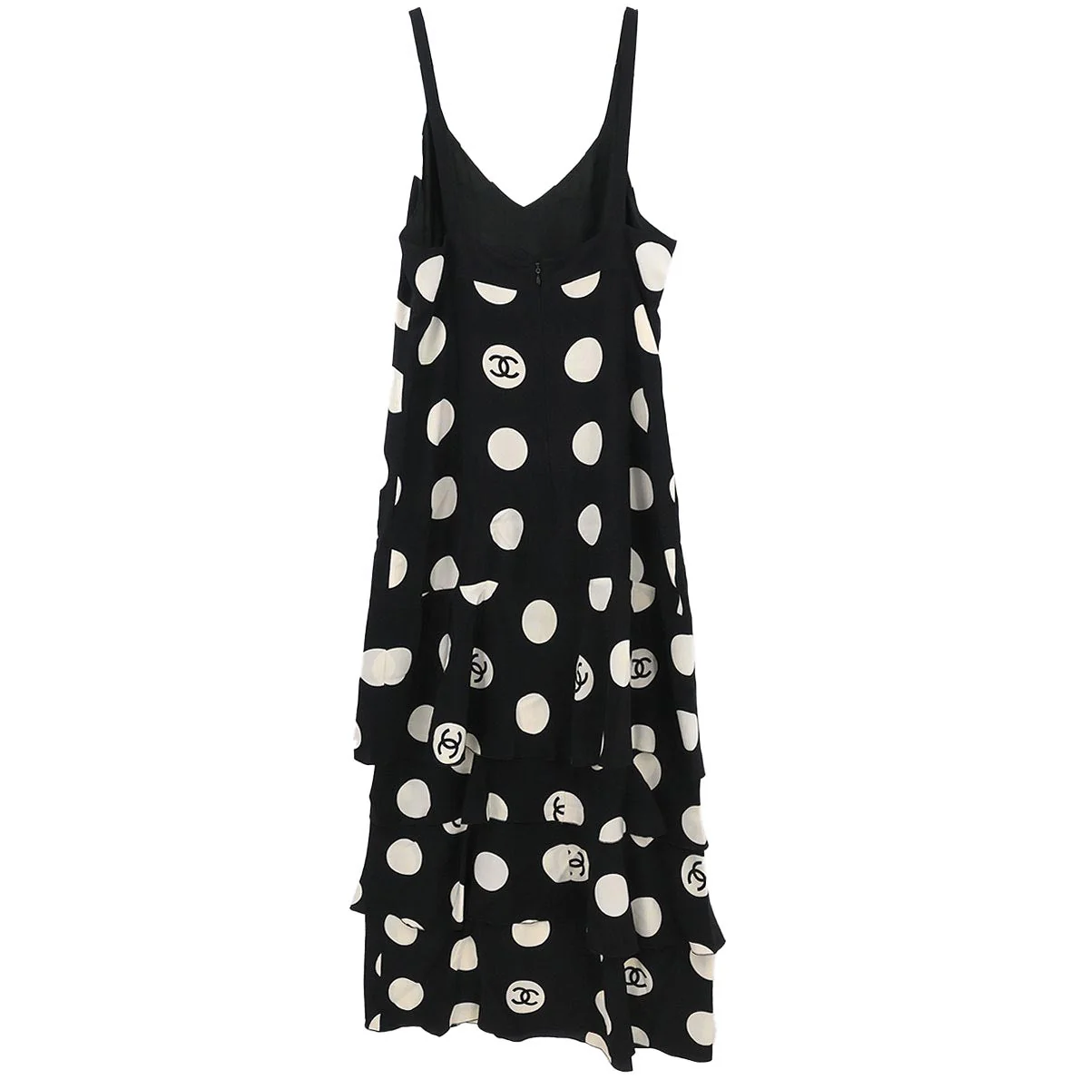 Chanel 1997 Camisole Dress Black #42 - Image 2