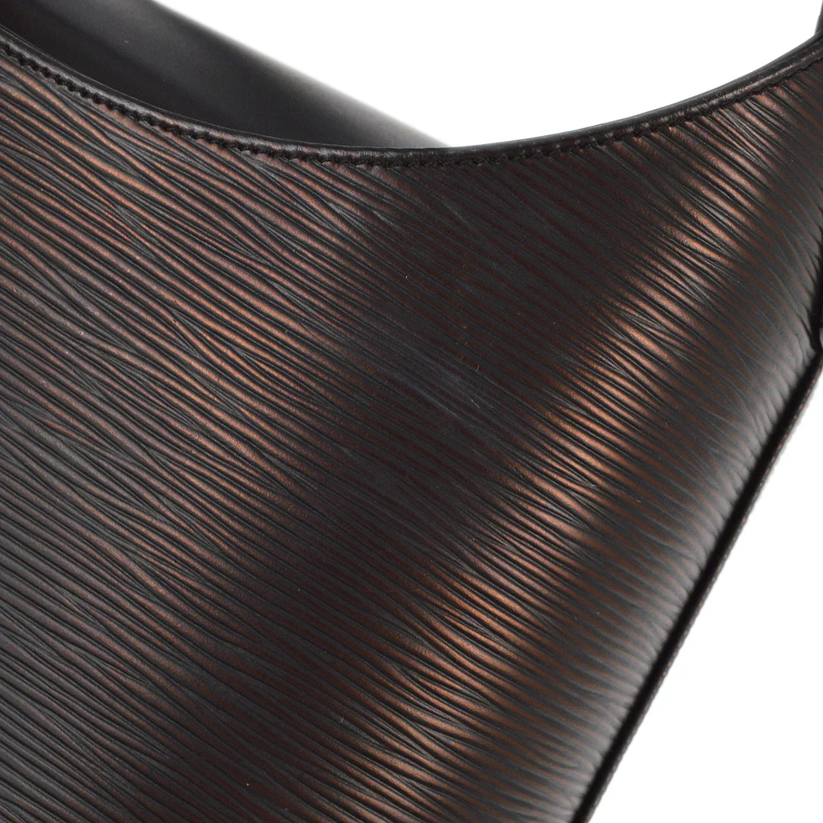 Louis Vuitton 2002 Black Epi Verseau Shoulder Bag M52812 - Image 4