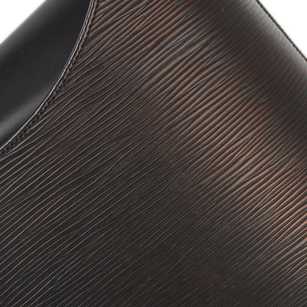 Louis Vuitton 2002 Black Epi Verseau Shoulder Bag M52812 - Image 5
