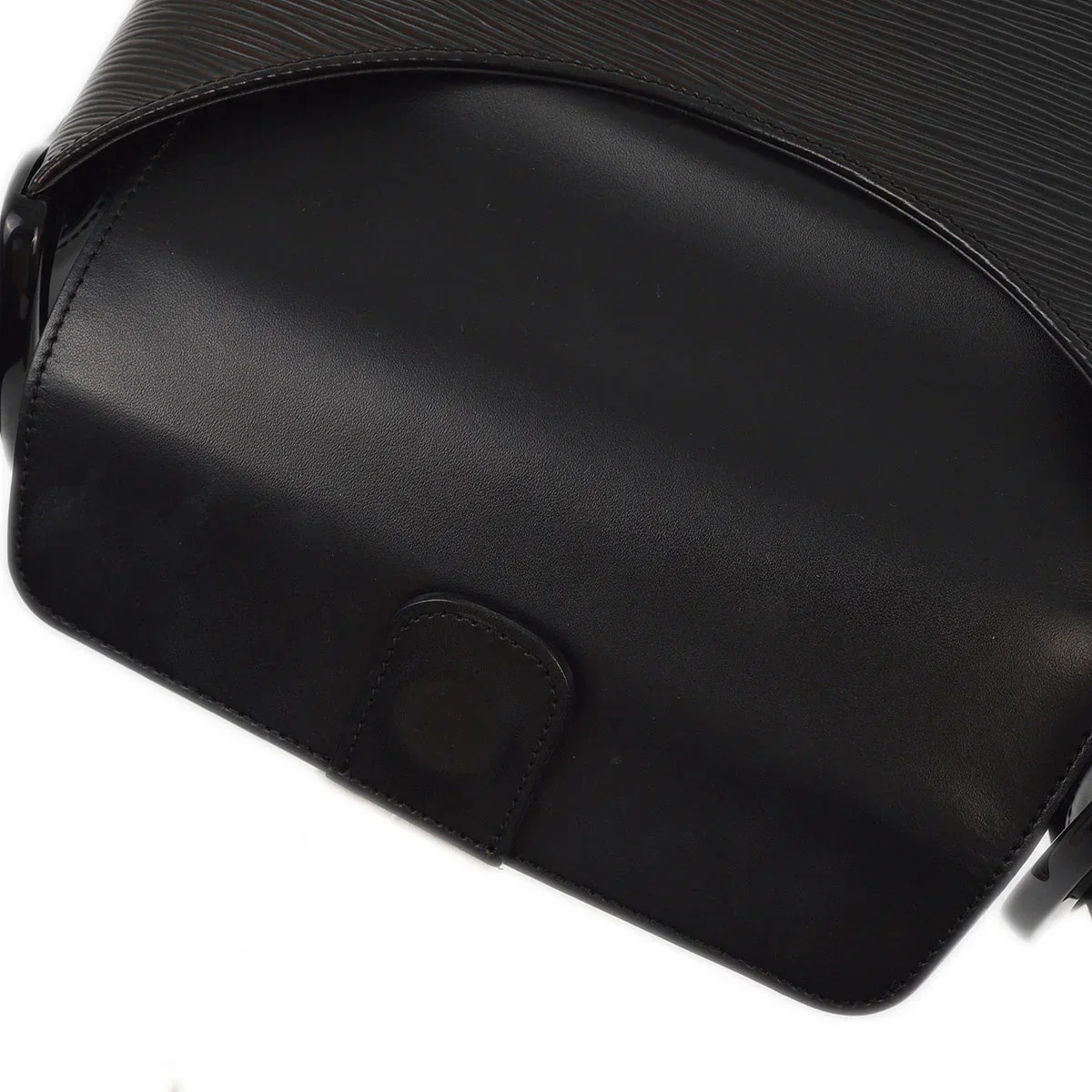 Louis Vuitton 2002 Black Epi Verseau Shoulder Bag M52812 - Image 8
