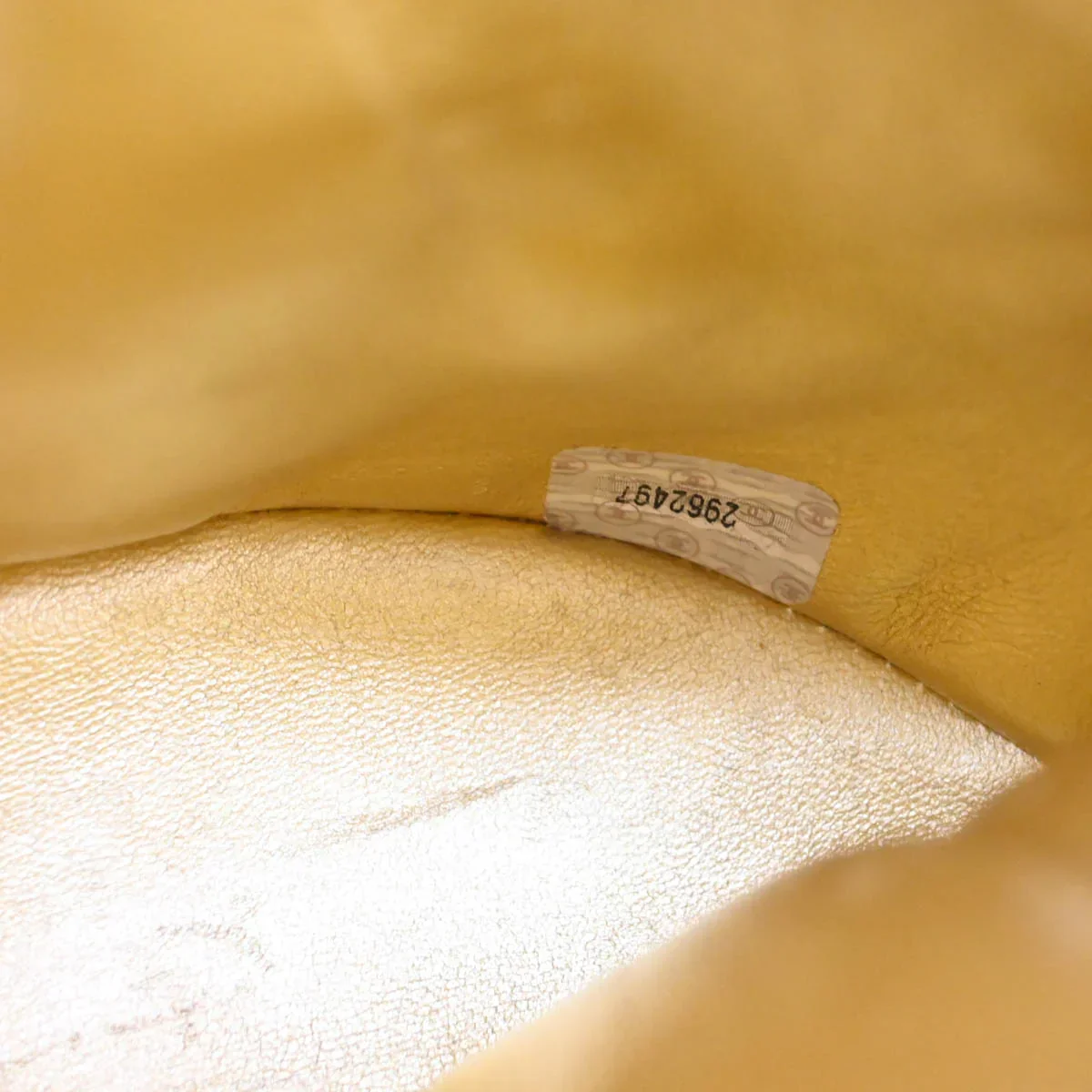 Chanel * 1991-1994 Gold Lambskin Duma Small Backpack - Image 11