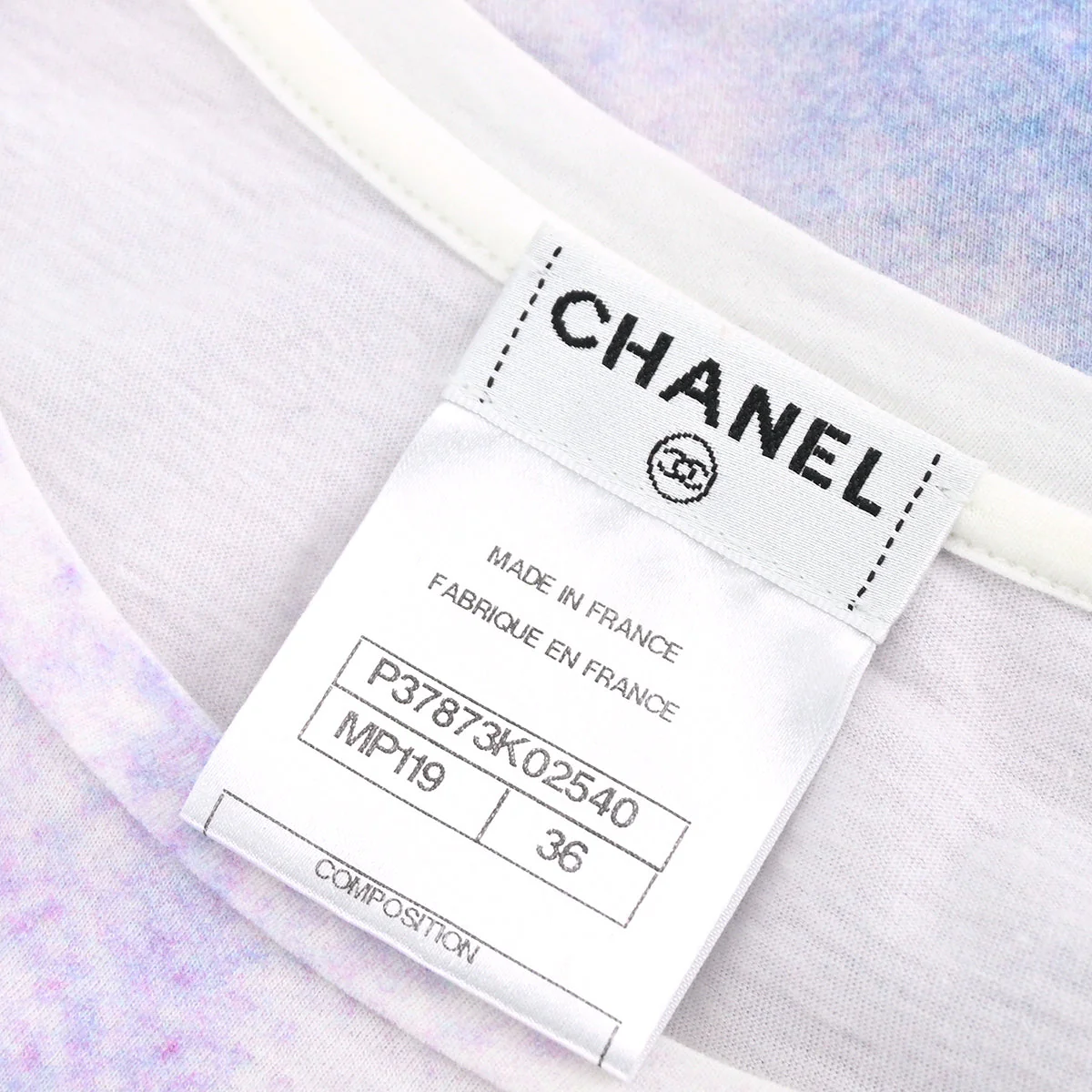 Chanel 2010 T-shirt Top Purple #36 - Image 9