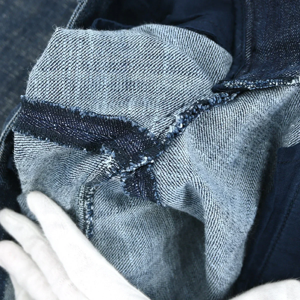 Chanel Long Denim Pants Indigo 05C #36 - Image 8