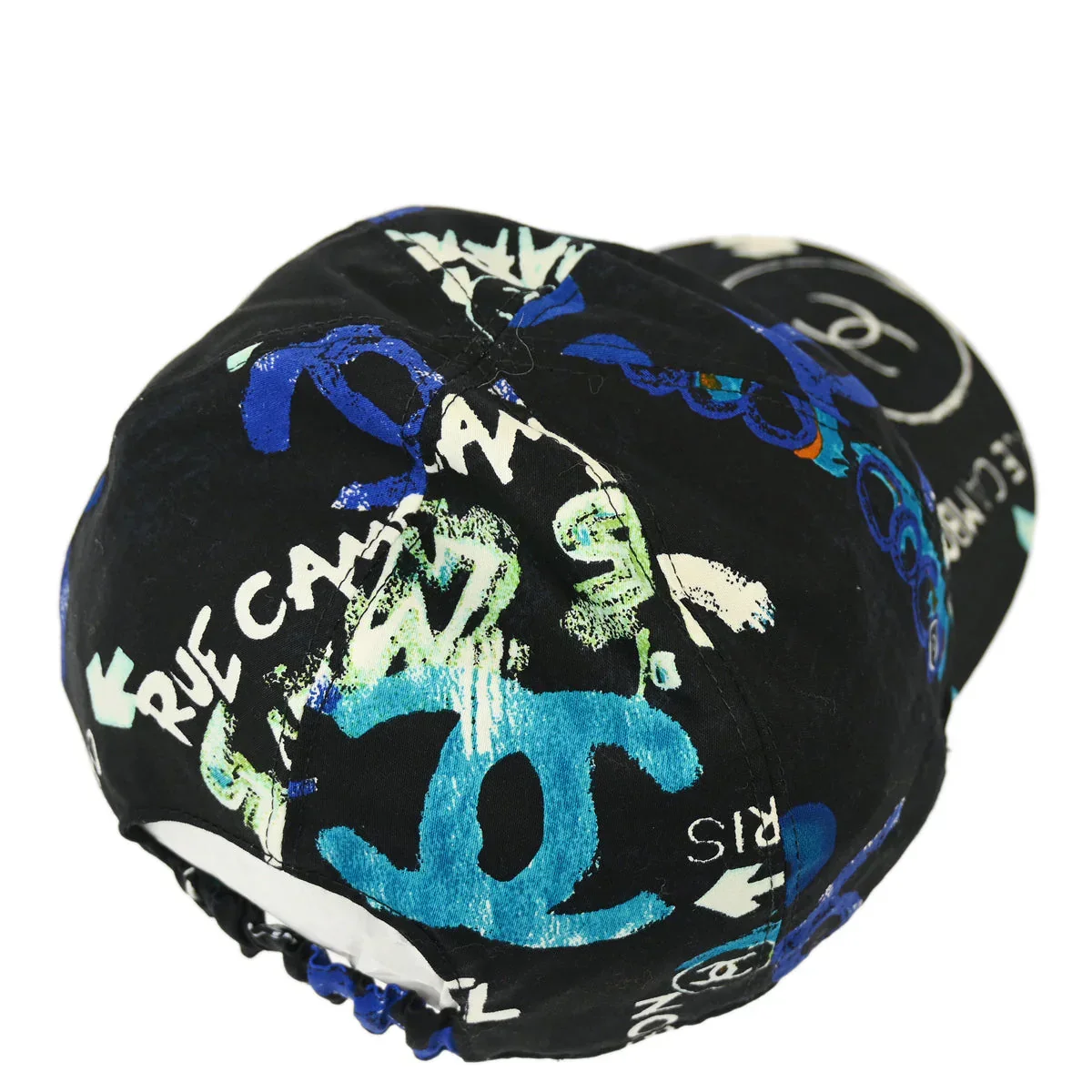 Chanel Cap Hat Black #M Small Good - Image 3