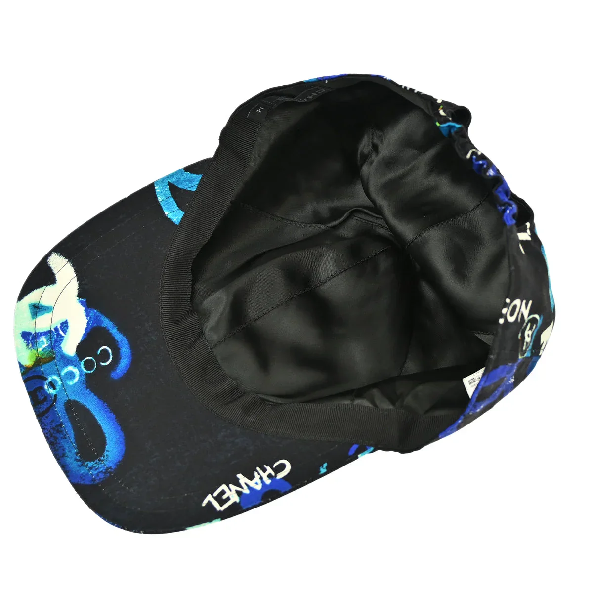 Chanel Cap Hat Black #M Small Good - Image 4
