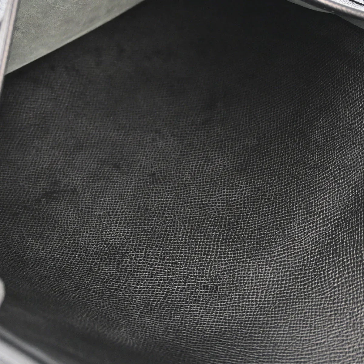 Hermes 2007 Black Epsom Evelyne II PM 29 Shoulder Bag - Image 8