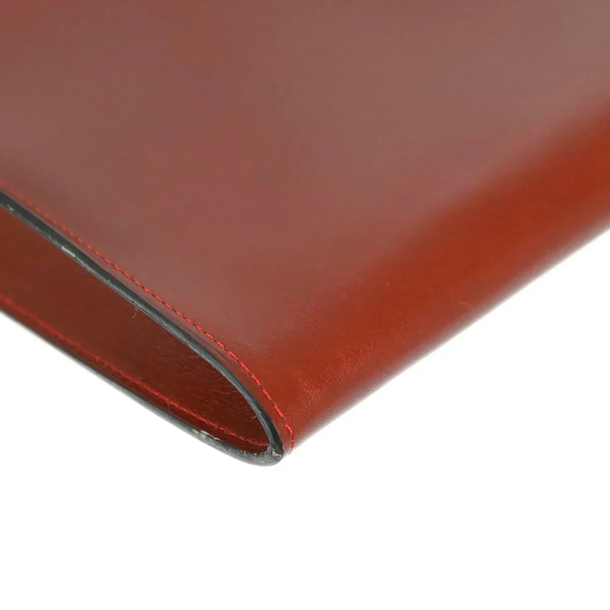 Hermes Bordeaux Box Calf Onimaitou Shoulder Bag - Image 4