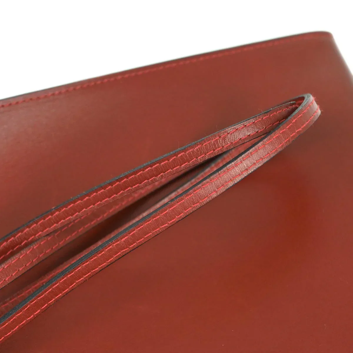 Hermes Bordeaux Box Calf Onimaitou Shoulder Bag - Image 9