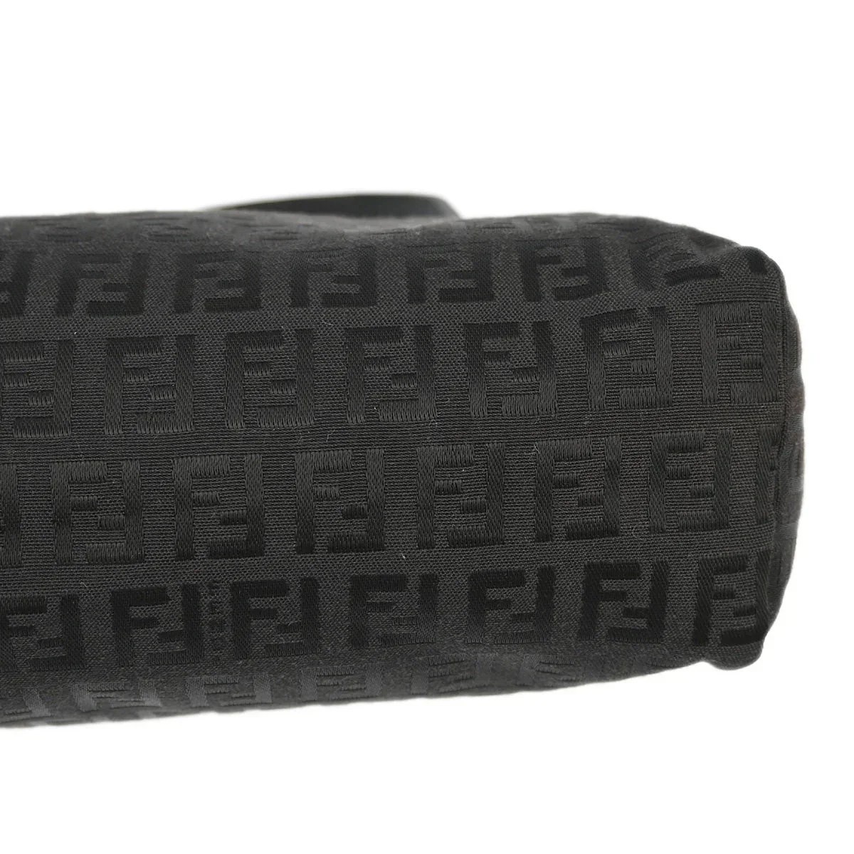 Fendi 2003 Black Zucchino Handbag - Image 4