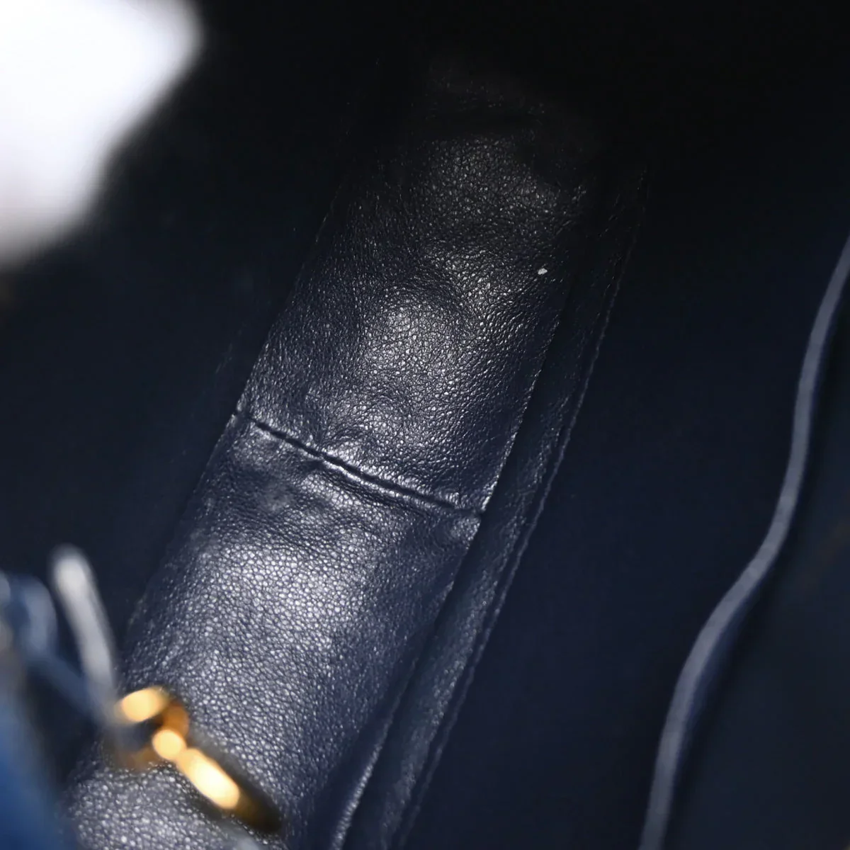 Chanel 1996-1997 Indigo Denim Camera Bag Mini Shoulder Bag - Image 9