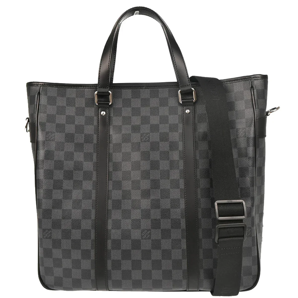 Louis Vuitton 2008 Damier Graphite Tadao 2way Tote Handbag N51192