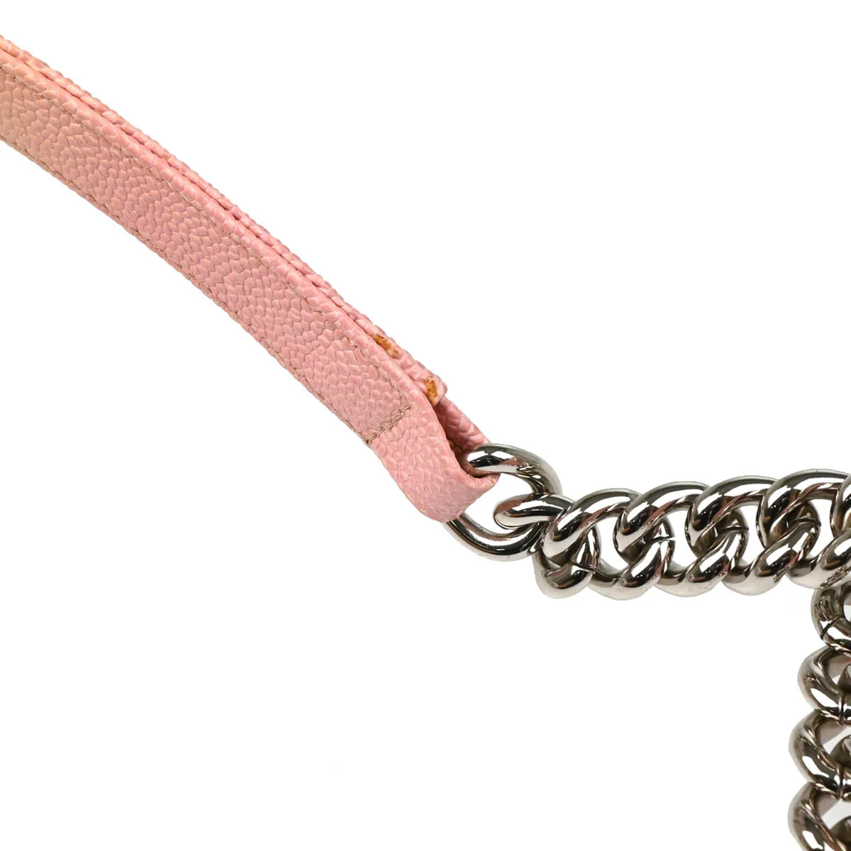 Boy Chanel 2018 Pastel Color Caviar Medium Shoulder Bag - Image 7