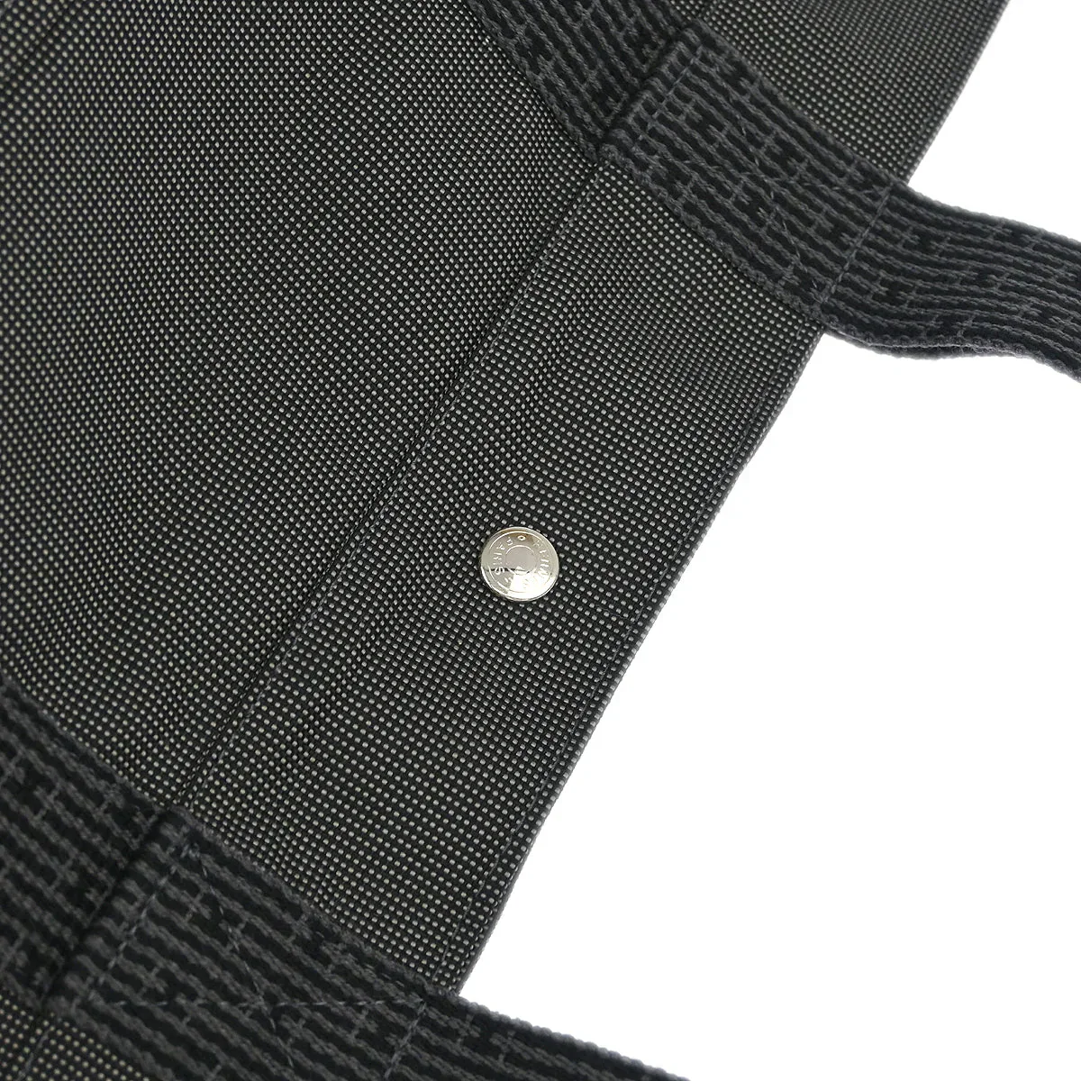 Hermes Gray Canvas Herline Tote GM Handbag - Image 4
