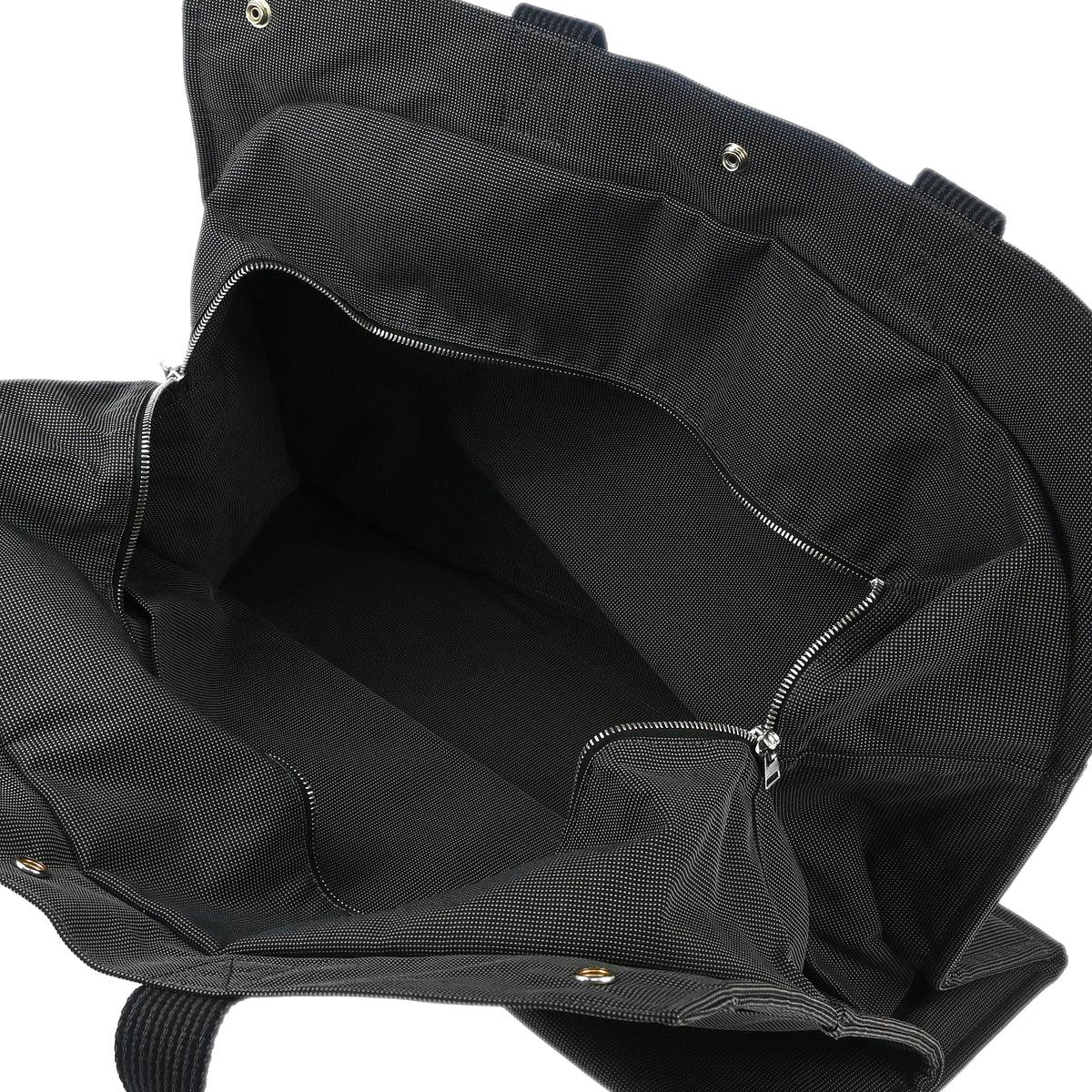 Hermes Gray Canvas Herline Tote GM Handbag - Image 7